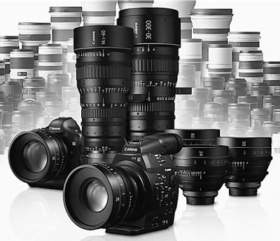 2011 Cinema EOS System of cinema cameras and lenses